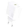 Dudao A27P 30W PD GaN USB-C laidinis įkroviklis – baltos spalvos