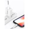 Įkroviklis Dudao (A2EU) + type-C kabelis (2xUSB 5V 2.4A) baltas