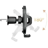 Dudao F2+ smartphone holder for air vent, clamp – juodas