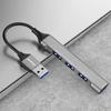Dudao A16B USB šakotuvas su keturiomis jungtimis