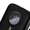Dudao K14 10000mAh power bank su USB-C / Lightning kabeliss - juodos spalvos