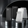 „Dudao K6Pro“ universalus 10 000 mAh maitinimo blokas su USB kabeliu, USB tipas C, žaibo juodas (K6Pro-juodas)