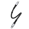 USB-C į USB-C Dudao 100 W PD 0.23 m laidas (juodas)