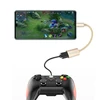 Dudao L15T OTG Adapteris USB-C – USB-A – pilkos spalvos
