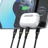Dudao L25L 30W USB-A - Lightning kabelis su minkštu silikoniniu apvadu Lightning 1m - Juodas