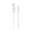 Dudao L2sL USB-A - Lightning 6A kabelis 1.2m - Baltas