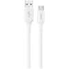 Dudao L2SM USB-A / micro USB 6A cable 1.2 m - baltas