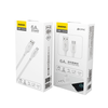 Dudao L2SM USB-A / micro USB 6A cable 1.2 m - baltas