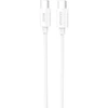 Dudao L4C duomenų perdavimo ir įkrovimo kabelis | USB-C į USB-C | 30W | 2m | baltas