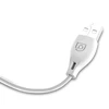 Dudao L4M USB-A - MicroUSB 2.4 A Cable 1m - Baltas