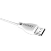 Dudao L4M USB-A - MicroUSB 2.4 A Cable 1m - Baltas