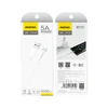 USB kabelis Dudao (L4ST) type-C (2A) baltas (1m)