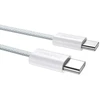 Dudao L6C duomenų perdavimo ir įkrovimo kabelis | USB-C į USB-C | 60W | 2 m | mėlynas
