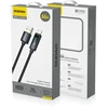 Dudao L7T duomenų perdavimo ir įkrovimo kabelis | USB-A į USB-C | 66 W | su LED ekranu | 1 m | juodas