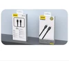 Dudao L9C duomenų perdavimo ir įkrovimo kabelis | USB-C į USB-C | 65W | 1 m | juodas