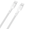 Dudao L9C Max 240W PD USB-C – USB-C 2m kabelis – baltos spalvos