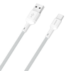 Dudao L9T 5A USB-A – USB-C kabelis 1m – baltos spalvos