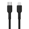 Dudao L9X 30W USB-C – Lightning kabelis 1m – juodos spalvos