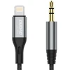 Dudao Lightning to mini jack 3.5mm audio cable 1m pilka (L11PRO)