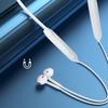 Dudao Magnetic Suction į ausis įkišamos belaidės Bluetooth ausinės baltos spalvos (U5B)