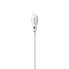 USB kabelis Dudao (L4M) microUSB (2.4A) baltas (2m)