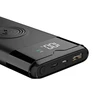 Išorinė baterija POWER BANK Dudao K13Pro 10000mAh su belaidžiu įkrovikliu (PD+QC3.0 10W) juoda