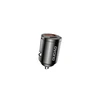 Įkroviklis automobilinis Dudao (R3MAX) (1xUSB-C;1xUSB 48W) juodas