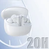 Dudao U21 TWS ANC ENC Bluetooth belaidės ausinės – baltos spalvos