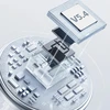 Dudao U21 TWS ANC ENC Bluetooth belaidės ausinės – baltos spalvos