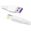 USB kabelis Dudao (L2) lightning 1m (5A) baltas