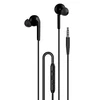 Dudao X3+ Įstatomos į ausis ausinės, su laidu, 3.5mm minijack - juodas