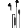 Dudao X3C į ausis įkišamos laidinės USB-C ausinės 1.2m – juodos spalvos
