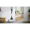 Bosch BCS71HYG1 Įkraunamas 2 viename vakuumas dulkių siurblys ir šluostė, Unlimited 7 ProHygienic Aqua, Baltas