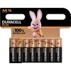 Duracell Batterie Plus NAUJA – AA (MN1500/LR06) Mignon 16St.