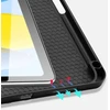 DUX DUCIS case DOMO foldable with pencil storage for iPad 10 (2022) juodas