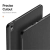 Dėklas Dux Ducis Domo Apple iPad Air 13 M2/M3/M4 2024/2025/2026 juodas