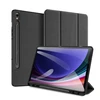 Dėklas Dux Ducis Domo Samsung X400/X406 Tab S10 Lite/X520/X526 Tab S10 FE/X510/X516 Tab S9 FE juodas