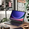 Dux Ducis klaviatūros (MK serijos) dėklas su Bluetooth klaviatūra, skirtas Samsung Galaxy Tab S9+ / S8+ / S7+ - juodas