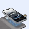 Dux Ducis Lawa Apple iPhone 16e Leather dėklas su Detachable Magnetic Wallet – pilkos spalvos