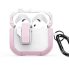 DUX DUCIS PECP - TPU+PC apsauginis dėklas, skirtas AirPods 4 baltas rožinis