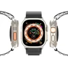 Sport Buckle apyrankė Apple Watch Ultra / 9 / 8 / 7 / 6 / SE / 5 / 4 / 3 / 2 / 1 (42, 44, 45, 49 mm) Dux Ducis Strap GS Version - juodos spalvos