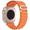 Sport apyrankė buckle for Apple Watch Ultra / 9 / 8 / 7 / 6 / SE / 5 / 4 / 3 / 2 / 1 (42, 44, 45, 49 mm) Dux Ducis Apyrankė GS Version - oranžinės spalvos