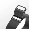 DUX DUCIS strap MILANESE stainless steel magnetic 22 mm juodas