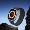 DUX DUCIS apyrankė YJ nylon for Apple Watch 42 / 44 / 45 / 49 mm juodos spalvos pilkos spalvos