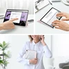 Dux Ducis Toby case with flip stand Samsung Galaxy Tab A9+ - pink