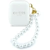 Belaidės ausinės GUESS TWS Pearl Strap GUE005327 baltas