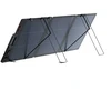 Nešiojamas Saulės Skydas - EcoFlow 160W Dviejų Pusių Dizainas, IP68 Reitingas, -40°C iki 85°C, Juodas