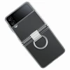Dėklas OF721CTE skaidrus dangtelis su žiedu, skirtas Samsung Galaxy Flip 4, skaidrus (permatomas)