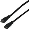 EFB USB kabelis USB-C – USB-C 0,2 m juodas (EBUSBC-USBC10GE.0,2)