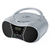 Eltra Grotuvas CD LILA2 USB/BT sidabrinė